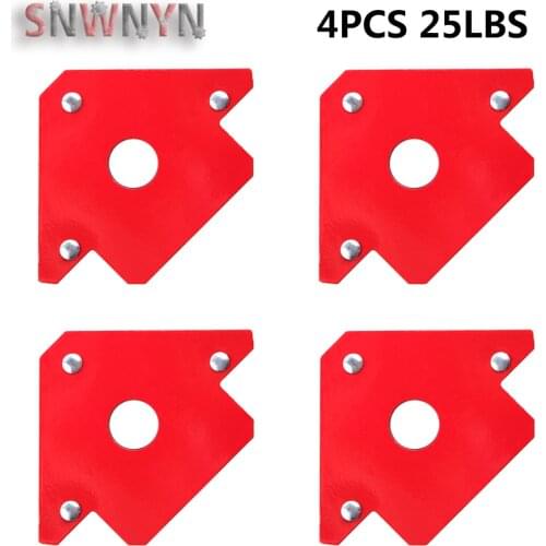 4PCS 25LBS Magnetic Welding Holder Multi Angles 45° 90° 135°Soldering Locator Tool Welder Positioner