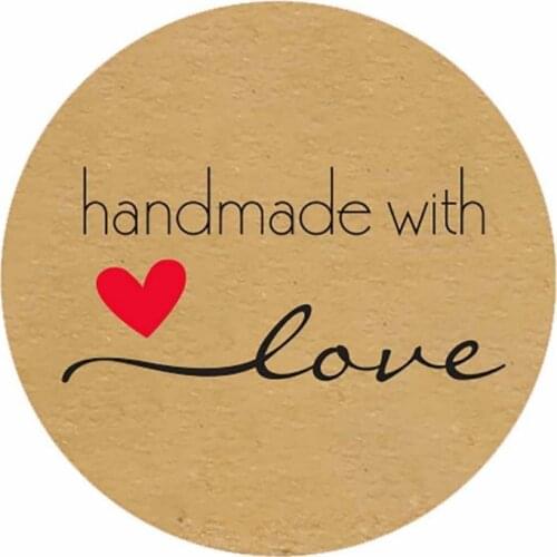 Cute Thank You Stickers Aesthetic Journal Handmade Baking Decorative Busines Packaging Paper Label Sticky Thanks You Stickers