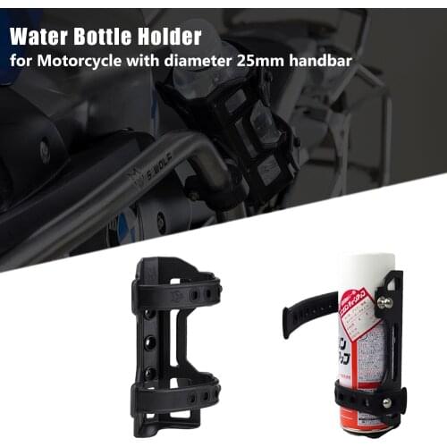 Motorcycle Water Bottle Beverage Drink Cup Holder R1200GS ADV F800GS F700GS V-Strom Motorbike Crash Bar Cup Holder Stand Bracket