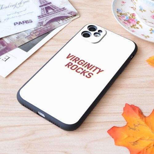 Danny Duncan Merch Virginity Rocks Print Soft Silicone Matt Case For Apple iPhone Case