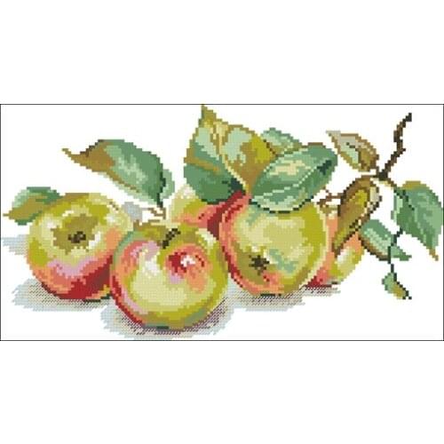 Genuine Product Egypt Long-staple Cotton Self-Made cross stitch kits Suite Alisa 5-09 Apples Apple