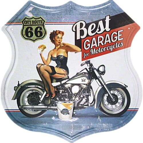 Retro Route 66 Hot Road Badge Brand Car Sticker 3D Decal Decor Motorcycle Off-road Laptop Bar Motel Waterproof PVC