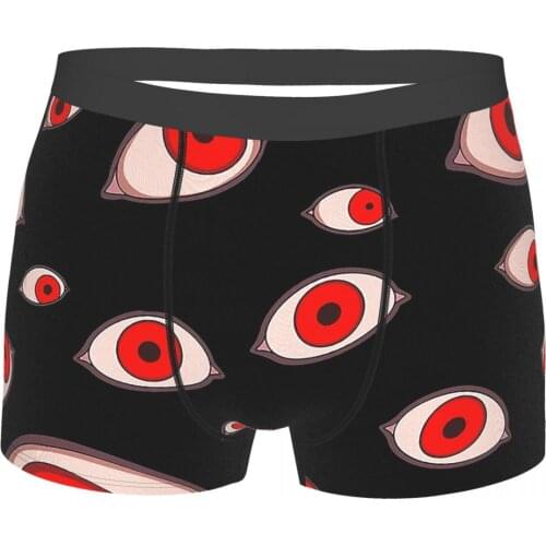 DEATH NOTE Yagami Light Mystery Suspense Anime Eyes Underpants Homme Panties Man Underwear Comfortable Shorts Boxer Briefs
