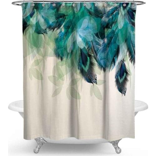 Shower Curtain Waterproof Dreamcatcher Printing Landscape Bath Screens Home Bathroom Curtains Polyester Fabric Bohemia Bath