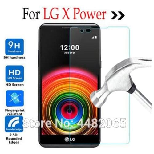 For LG X Power 5.3"inch Tempered Glass Film For LG X Power XPowerK220 K220DS Case Screen Protector Phone Cover Protective Film