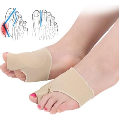 3pairs more favorable Big Bone Orthopedic Bunion Orthosis Pedicure Socks Silicone Hallux Valgus Corrector Braces Toes Separator