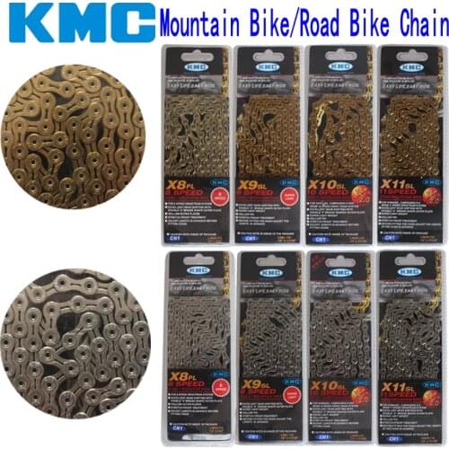 KMC Bike Chain X8 X9 X10 X11 X12 Bicycle Chain 8/9/10/11/12 Speed Road MTB Crankset Shimano/SRAM 8 9 10 11 12s Derailleur 116L