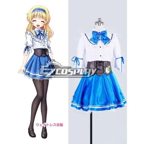 Daitoshokan no Hitsujikai Suzuki kana Maid outfit Cosplay Costume E001