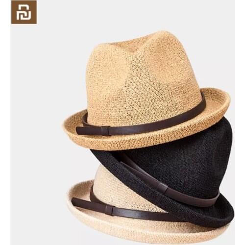 Xiaomi youpin cool top hat high elastic breathable jazz hat wrinkle-resistant summer hat men and women the same hat