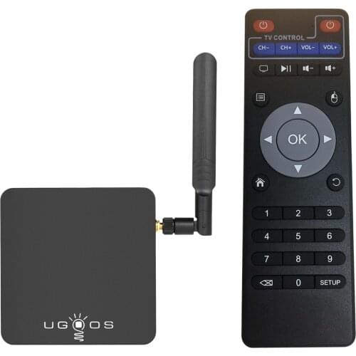 UGOOS AM3 Android 7.1 Marshmallow OS Smart TV Box 2GB+16GB Amlogic S912 Octa-core 2.4G & 5G WiFi H.265 VP9 UHD 4K media player