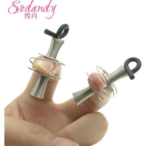 SODANDY Powerful Steel Electro Clamps Clitoris Nipple Clamp Electro Shocking Electric Shock Sex Toys For Couples Accessories