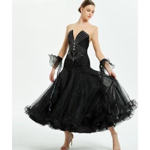 New ballroom dance competition dress dance ballroom waltz dresses standard dance dress women ballroom dress Y075