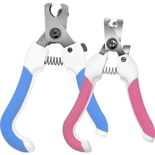 Professional Pet Cat Dog Nail Clipper Cutter Stainless Steel Grooming Scissors Clippers Claw Nail Scissors with Lock