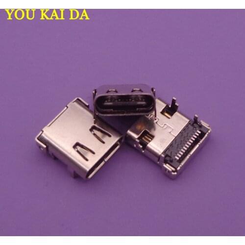 1PCS USB 3.1 Type C usb jack connector Female Mobile phone Tablet PC Charging port socket No PCB board Four foot DIP