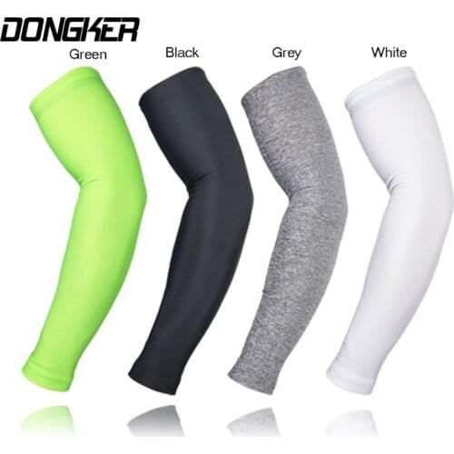 ARSUXEO Compression Sleeves Arm Warmer Running Sleeves Cycling Sun UV Protection for Outdoor Sport Hiking Ciclismo 1 Pair