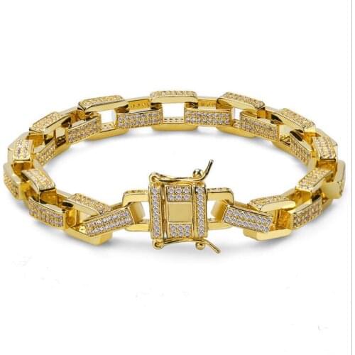 Sdzstone Gold Bracelets For Men