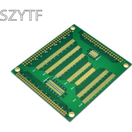 62PIN 0.3 staggered spacing of 0.5-1.0 50PIN 40PIN 0.4 docking adapter test board