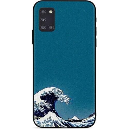 For Samsung Galaxy A32 Case Big Wave Samsung Galaxy A31 A32 4G A32 5G A41 A42 5G A52 4G A52 5G Funda Coque Carcasa Cases Back
