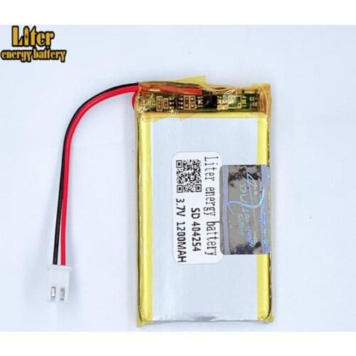 XHR-2P 2.54 1200mAh 3.7V in the special offer core lithium polymer battery 404254 402555