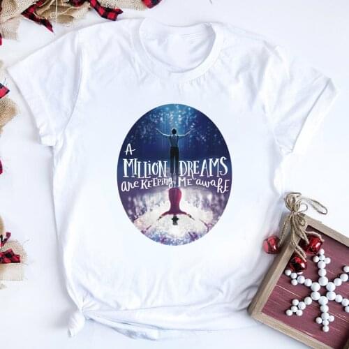 The Greatest Showman Shirt Magic Movie Inspired Tee Song Lyrics 'A Million Dreams Keeping Me Awake' Circus Unisex T-Shirt