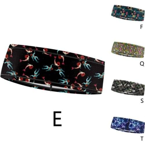 New Arrive Elastic Yoga Sport Headband Sweatband Womens Yoga Sports Hair Bands Football Running Unisex Hair Band