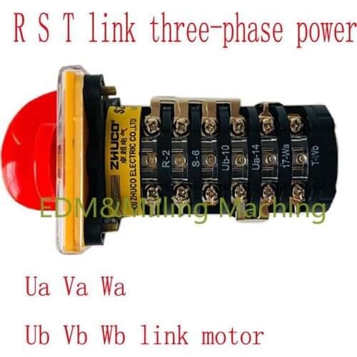 Milling Machine Switch Six Part Forward Reverse Universal Transfer CNC Mill Tool For Bridgeport Mill Part