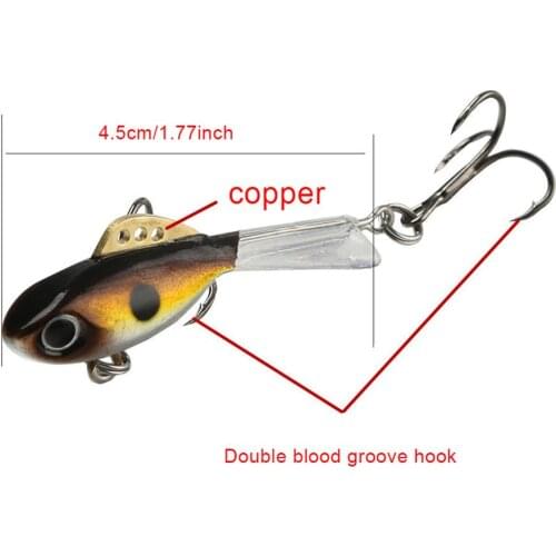 SALE 1PCS Top Quality Winter Ice Fishing 3D Lure Fake Lure Artificial Bait Leurre Balancer For Fishing Carp Walleye Pike Perch
