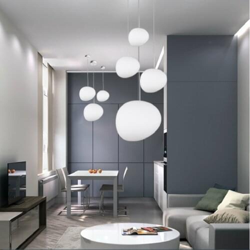 Modern Led Pendant Lights Nordic Hangling Lighting Living Bedroom Fixture Dining Glass Kitchen Decor Suspension Lamp Luminaire