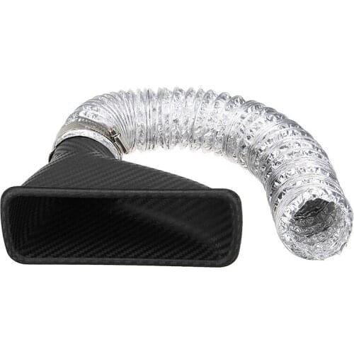 Air Intake Pipe Front Bumper Turbo Inlet Funnel Kit Durable Accessories for Car TD326