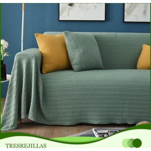 Nordic Style Knitted Blanket Keep Warm Chunky Blanket Bed Sofa Office Leisure Nap Cover Blanket Air Conditioning Tapestry