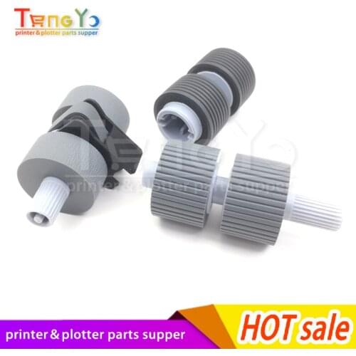 1SETX PA03338-K011 PA03576-K010 Pick Brake Roller for Fujitsu 6670 6770 6750 fi-6670 fi-6770 fi-6750 fi-6670c fi-6770c fi-6750s