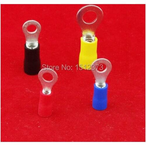 25PCS/lot pre-insulating terminal RV5.5-12 12-10AWG(4-6 square meter) wire connector