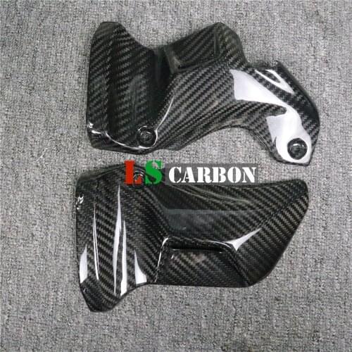 For Kawasaki Z900RS Full Carbon Fiber Motorcycle Accessories Side panel above the water tank