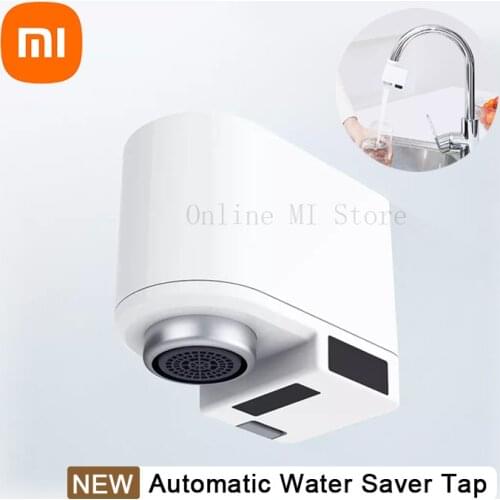 Newest Xiaomi Automatic Water Saver Tap Smart Faucet Sensor Infrared Water Energy Saving Device Kitchen Nozzle Tap