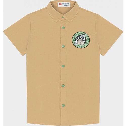 BUTTON BLUE Boys' Short Sleeve Shirts