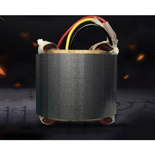 Milling Machine Feeder Rotor Feeder Motor Stator Complete Set of Motors, Coil Accessories 110V