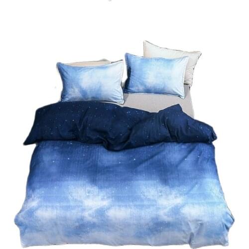 Luxury Bedding Set Simple Pattern Duvet Cover Pillowcases Set For Home