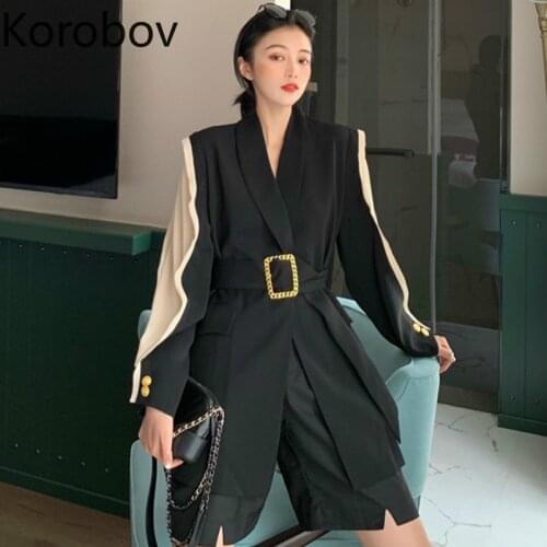 Женские повседневные пиджаки KOROBOV China At AliExpress
