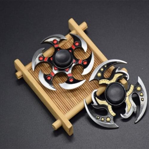 LOL finger fingertips ,Metal gyro, adult recreational stress toy, rotates darts,Fingertips gyro,Spinning Top,hand spinner