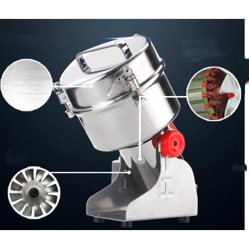 Multifunction Swing Type 2000g Portable Grinder Herb Flood Flour Pulverizer Food Mill Grinding Machine 36000r/min Brand new RH