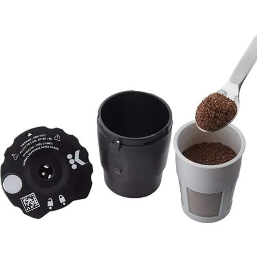 T21D Reusable Coffee Capsule Filter for Keurig K-Cups Refillable Coffees Accessories Heat Resistant Mesh Strainer
