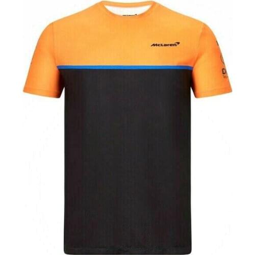 2020 Hot F1 Summer Mens Car Fan T-shirt Brand Printed Mens Clothes Fashion Harajuku Solid Color Casual Mens Pullover