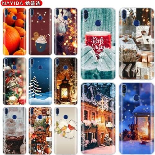 Soft Silicone Phone Case For Huawei Honor 30 20 Pro 10 9 Lite 30s 20i 10i 9a 8a 7a 8x Cover Winter warmth
