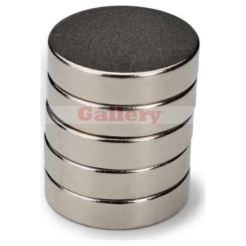 Rushed Atacado 10pcs 20x5mm N50 Strong Rare Earth Ndfeb Neodymium Disc Magnets