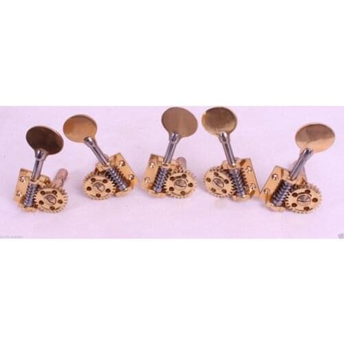 New 5-string Bass Parts Double bass Separate Peg Brass