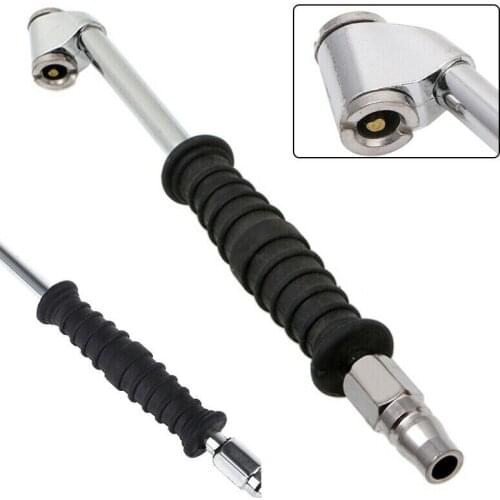 Car Tire High Pressure Air Pump Nozzle Inflatable Dual-Head Chuck Valve Tool Inflatable Aid Car Accessories