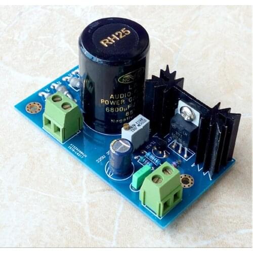 LM317 + TL431 High Precision Linear Regulated Power Supply Board AC TO DC Power Supply Module For Amplifier
