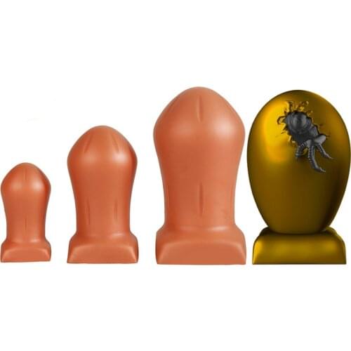 2021 dragon egg huge anal dildo sex toy female male masturbator soft dragon egg big ass plug vagina anal toy with sucker