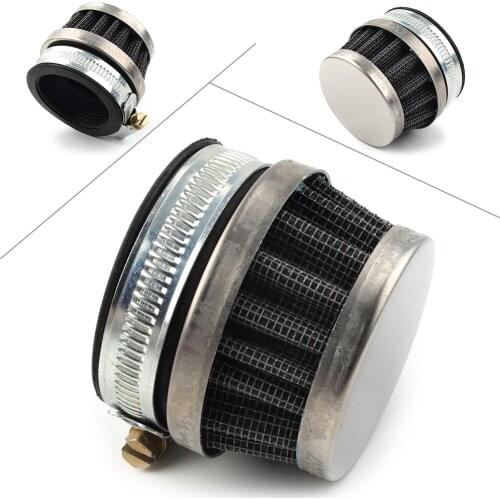 42mm Performance Motorcycle Air Filter for Engines150cc-250cc 2-strokes or 4-strokes, ATV Dirt Pit Bike Scooter Moped Go-Kart