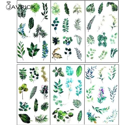 6Pcs Leaves Resin Sticker Epoxy Resin Mold Frame Fillers Material Jewelry Making